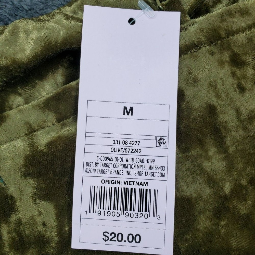 Wild Fable Women's Ruched Slip Dress Spaghetti Straps Stretch Olive Medium - Picture 11 of 11